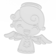 Kreskówkowy aniołek