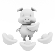 Kreskówkowa świnia