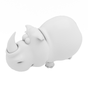 Kreskówkowy nosorożec - 3