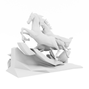 Galopujące konie - 3