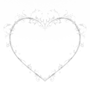 Girlanda w kształcie serca - wariant 3