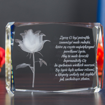 Prezent na rocznicę ślubu - róża miłości