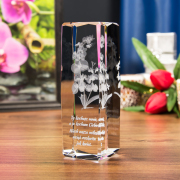 Szklany prezent dla dziewczyny