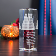 Szklany prezent od rodziców