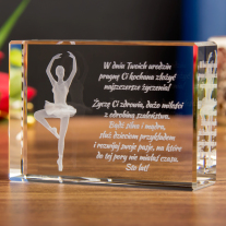 Nowoczesny prezent dla baletnicy