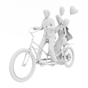 Para młoda na tandemie - 2