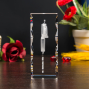 Firmowe podziękowanie za współpracę - bok