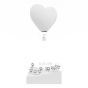 Balon w kształcie serca - 1