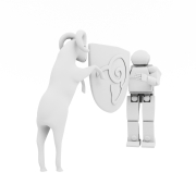 Asimo kozioł i robot - 3