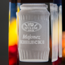 Statuetka 3D z majonezem kieleckim Społem - 3