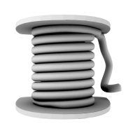 Szpula z maską teatralną - 2