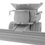 Kombajn John-Deere x9-1000 - 1