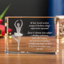 Baletnica 3D jako prezent na urodziny