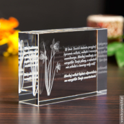 Żonkil 3D jako prezent na imieniny