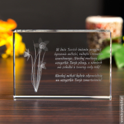 Żonkil 3D jako prezent na urodziny