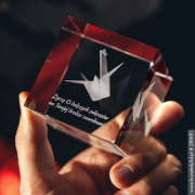 Żuraw Origami 3D prezent dla chłopca, chłopaka