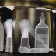 Statuetka 3D na jubileusz firmy barberskiej