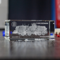 Model 3D pojazdu Tatra Szczęśniak w szkle - 2
