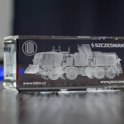 Model 3D pojazdu Tatra Szczęśniak w szkle - 3