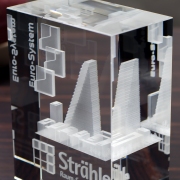 Model budynku Strachle w 3D - 3