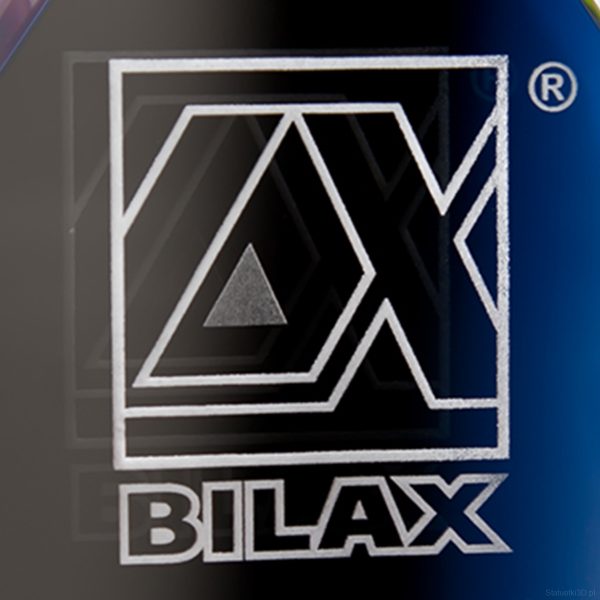 Statuetka 3D z logo Bilax - zbliżenie