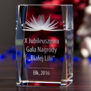 Statuetka z modelem 3D lili