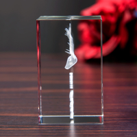Statuetka 3D z logo Polskiego Związku Łowieckiego - bok