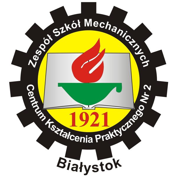 Logo zespołu szkół mechanicznych w Białymstoku