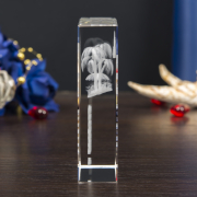 Statuetka 3D na emeryturę - bok