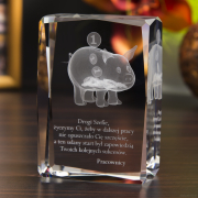 Statuetka z modelami 3D świnki skarbonki