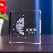 Statuetka 3D z logo Mystic Designe - 2