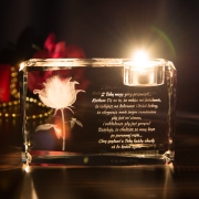 Świecznik na romantyczny prezent