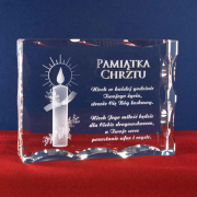 Statuetka na pamiątkę chrztu świętego
