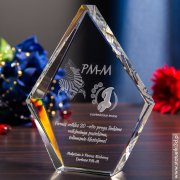 Statuetka 3D na jubileusz firmy PM-M