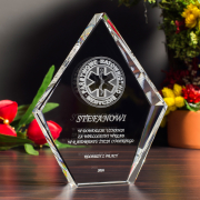 Statuetka 3D z logo Ratownictwa medycznego