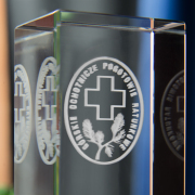 Statuetka z logiem na 70-cio lecie GOPR