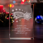 Statuetka 3D na boże narodzenie