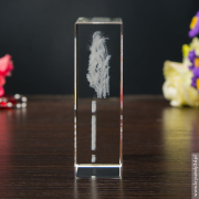 Polne Kwiaty 3D - widok z boku na 10x7x3 cm