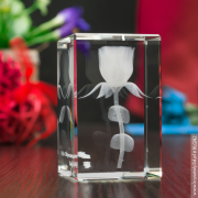 Róża 3D Elegancji prezent dla żony
