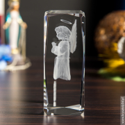 Anioł Stróż 3D - widok z boku