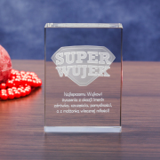 Statuetka 3D dla super wujka - 1