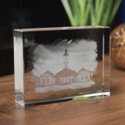 Szklana pocztówka 3D z Białegostoku - 2