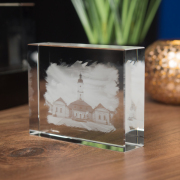 Szklana pocztówka 3D z Białegostoku - 3