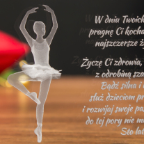 Balerina w szkle