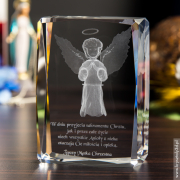 Anioł Stróż 3D - pamiątka chrztu