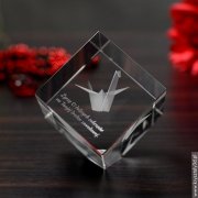 Żuraw Origami 3D - oryginalny pomysł prezent