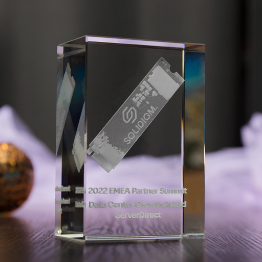 Statuetka z dyskiem SSD M2 SOLIDGM - 1