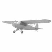 Samolot piper-cub - 1
