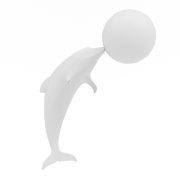 Delfin z piłką - 4