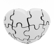 Serce z puzzli #2